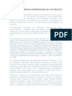 Protección Jurídica Internacional de Los Adultos Mayores