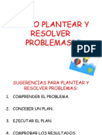 Como Plantear y Resolver Problemas