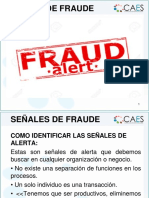 Señales de Fraude y Métodos Usados para Fraudes