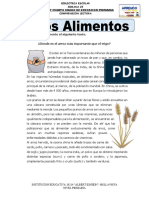 Comprension Lectora Tercer y Cuarto Grado Semana 25 PDF