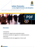 Home Automation Forensics - A Suggestion On A New Digital Forensic Sub-Discipline