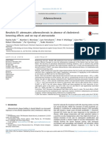 Resolvin E1 Attenuates AS Over Statins