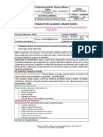 Guía de Trabajo para El Grado Decimo Del 18 Al 25 de Mayo