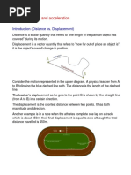 Kinematics Lab: 1D Motion Basics | PDF | Velocity | Acceleration