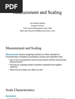 7-Measurement & Scaling