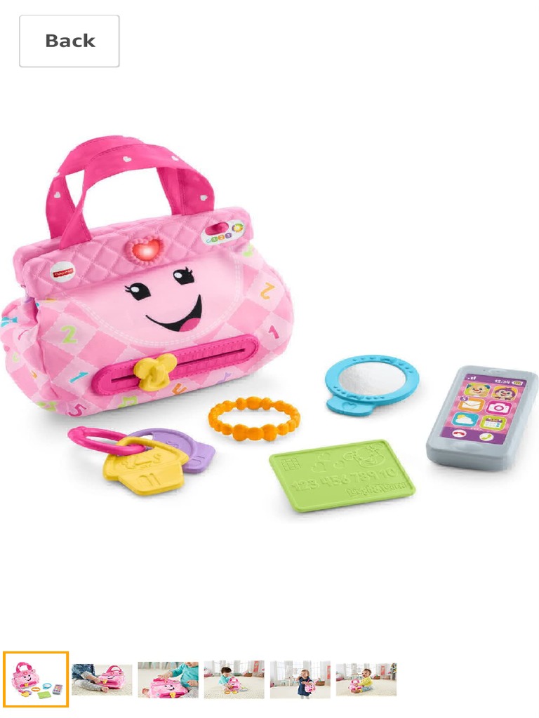 Fisher-Price Laugh &amp; Learn My Smart Purse (French) Amazon - Ca Toys ...