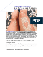 beneficios del yoga para el corazón