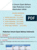 KELOMPOK 3 - Pedoman Umum Ejaan Bahasa Indonesi Dan Pedoman Umum