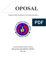 PROPOSAL SDK (Bantuan LCD Proyektor Dan Laptop)