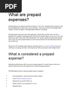 SAP Prepaid Expenses Accounting Methods | PDF | Debits And Credits ...