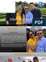 Informe Misionero de Brasil Sur. Julio 2020