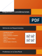 Requisitos y consideraciones para comunicaciones rurales