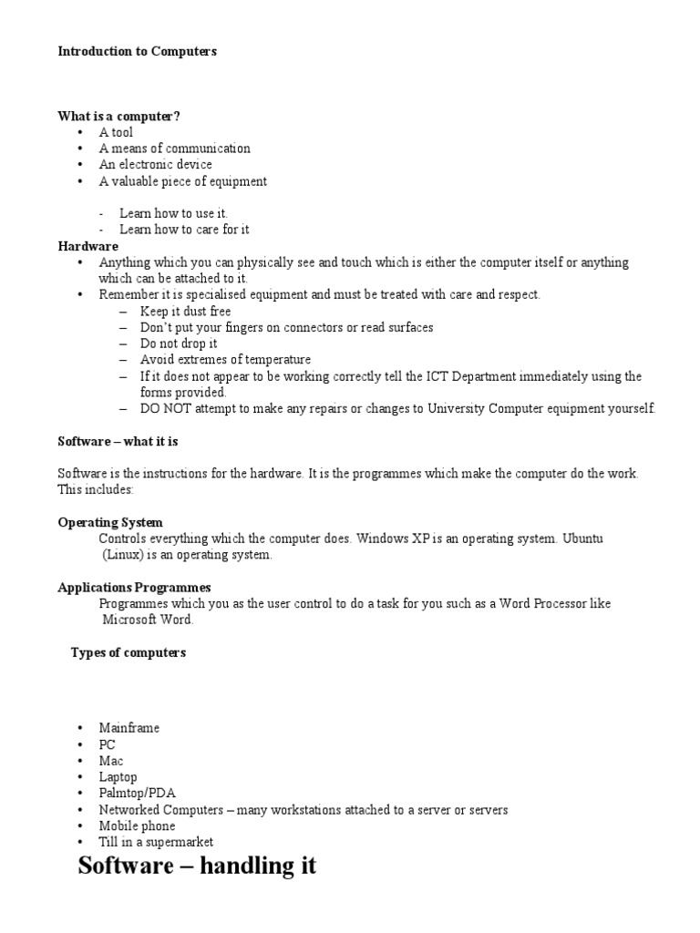 Basic computer practical notes pdf computer file media technology