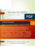 Analisis de Puestos (Presentación de Clase)