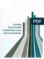 CIDB - Learning From Decided Construction Cases and Commentaries PDF