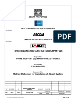 Emaar Properties: Method Statement For Installation of Abseil System
