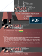 Tax Changes in India and Morocco Taxation Cia
