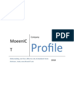 MoeenICT Company Profile 2018