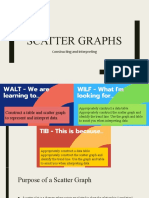 Scatter Graphs: Constructing and Interpreting