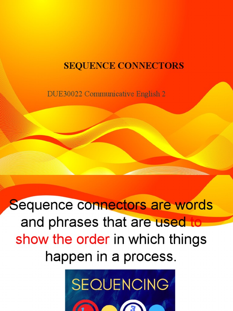 Sequence Connectors | PDF