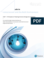 Unit 9 Principles of Heating Services Design Assessment 1