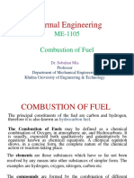 Combustion of Fuel