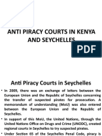 Anti Piracy Courts in Kenya and Seychelles