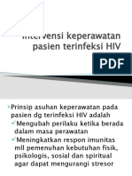 Intervensi Keperawatan Pasien Terinfeksi HIV