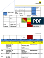 Risk Assessment - Window and Glass Partition Installation