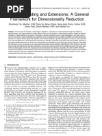 Graph Embedding and Extensions: A General Framework For Dimensionality Reduction