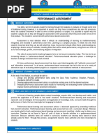 Assessment Learning: Module 2