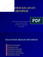 Bedah I Diagnosa Kelainan Bedah Orthopedi 2