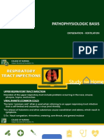 Pathophysiologic Basis: Oxygenation - Ventilation