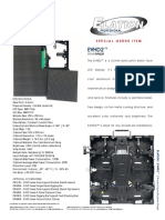 ELATION EVHD2 SPECIFICATION SHEET