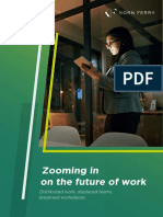 Zooming in On The Future of Work: Distributed Work, Displaced Teams, Dispersed Workplaces