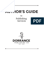Dorrance Publishing - Author's Guide PDF