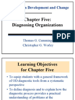 Organization Development and Change: Chapter Five: Diagnosing Organizations