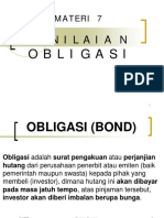 Materi 7 Penilaian Obligasi PDF