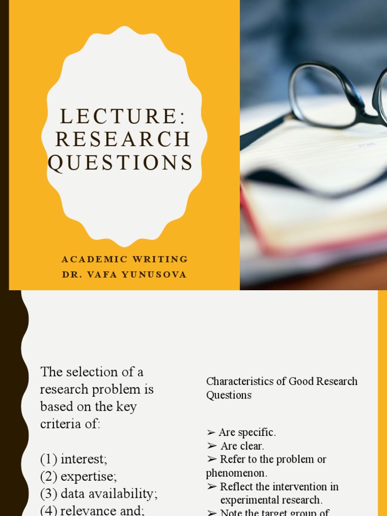 Crafting Effective Research Questions | PDF | Inquiry | Science