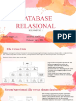 Kel. 1 DATABASe RELASIONAL