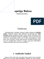 Terapi Dan Edukasi Impetigo Bulosa