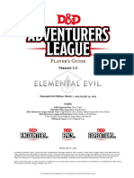 Player's Guide: Elemental Evil Edition: March 1, 2015 To July 15, 2015 Credits