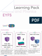 EYFS Home Learning Pack Maths and Phonics