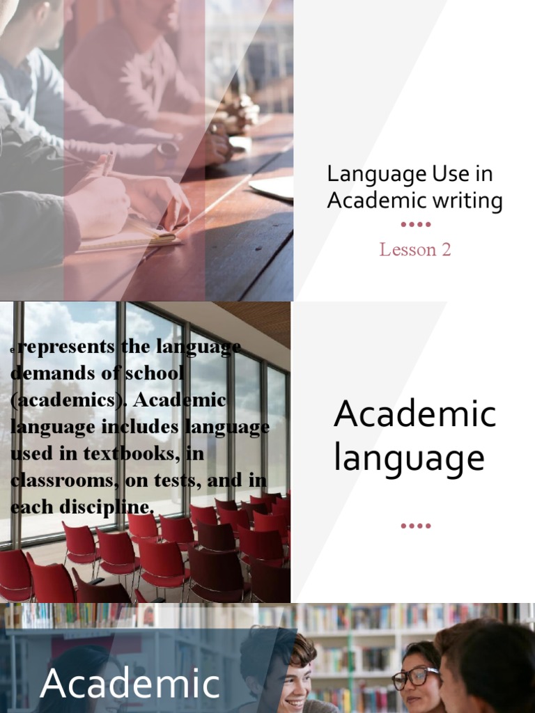 Understanding Academic Language Use | PDF | Language Arts & Discipline