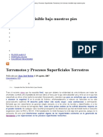 Terremotos y Procesos Superficiales Terrestres - Un Universo Invisible Bajo Nuestros Pies