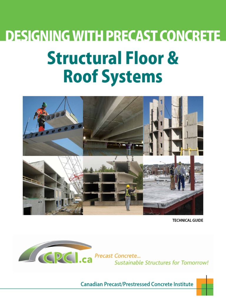 Precast Concrete Roof Systems Guide | PDF | Precast Concrete ...