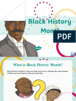 Black History Month Informative Powerpoint