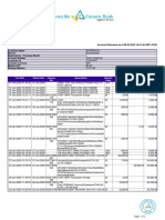 SIVARAJA G Account Statement