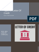 Types of Letter of Credit