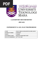 Lab Report Biochemistry (BIO 462)